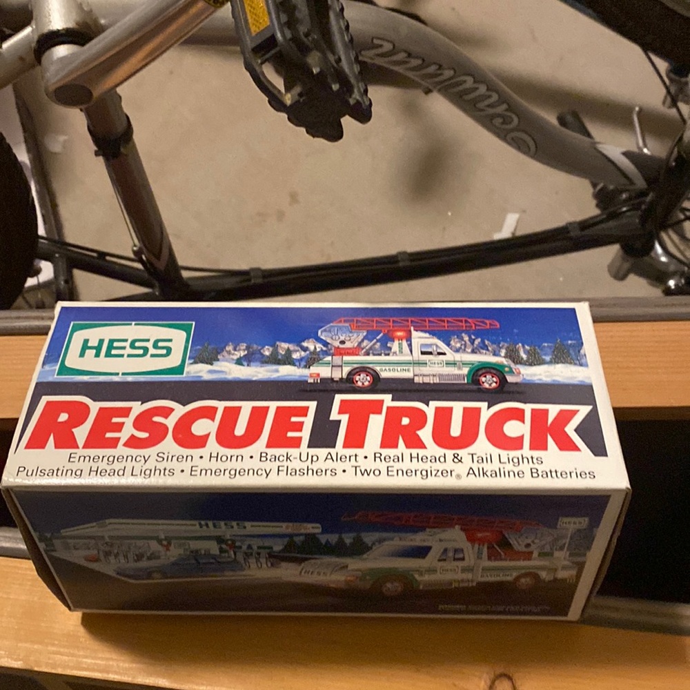 Hess rescue truck is 1994